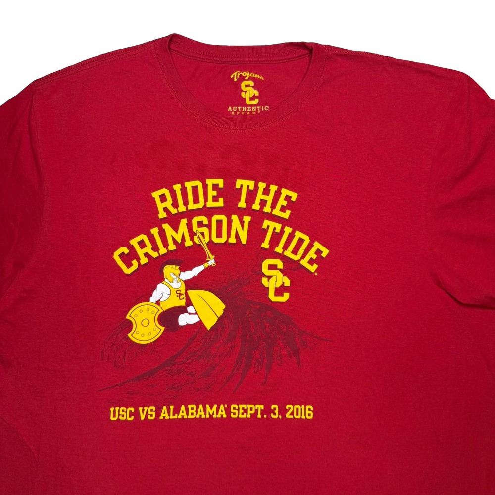 USC Trojans vs Alabama college‎ football shirt